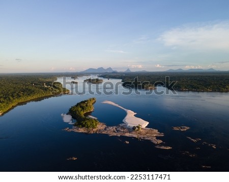 Rio Negro River amazon region Royalty-Free Stock Photo #2253117471
