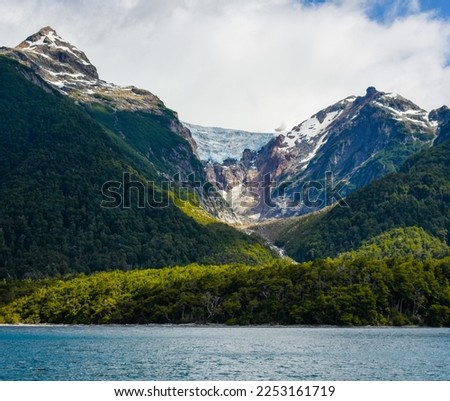 
Torrecillas Glacier from the Lake