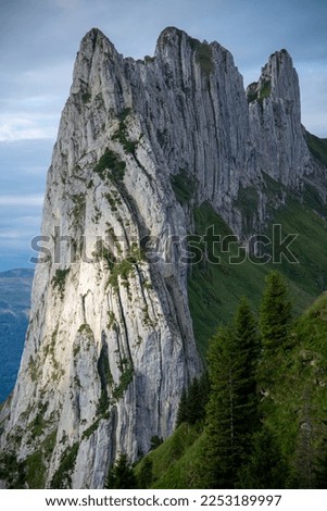 spectacular mountain formations of switzerland