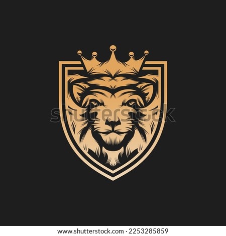 Lion King vector logo design inspiration