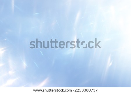 Blurred refraction light, bokeh or organic flare overlay effect Royalty-Free Stock Photo #2253380737