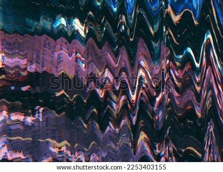 Technology interference. Transmission glitch Signal error background