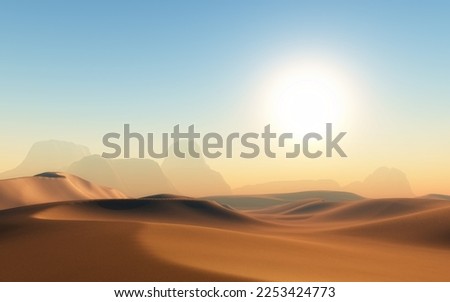 Desert landscapes are characterized by their arid, barren terrain and sparse vegetation. From the extreme desert, you can find the beautiful landscape in our picture.