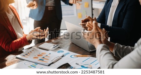 Two confident business man shaking hands during a meeting in the office, success, dealing, greeting and partner 