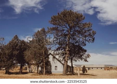 Old mennonite house in Chihuahua Mexico