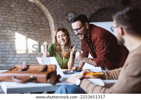 People working together on a project Royalty-Free Stock Photo #2253651317