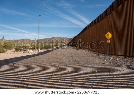 US - Mexican border wall  - Arizona
