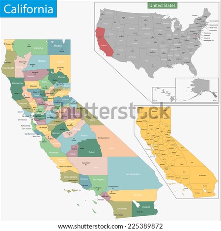 SACRAMENTO-COUNTY-MAP Stock Vector Images - Avopix.com