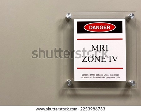 MRI danger sign, zone IV