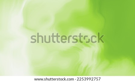 Green tea matcha mixing with milk texture background. Food and drink close up.