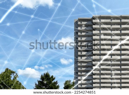 Condominium and communication network line image