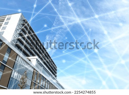 Condominium and communication network line image