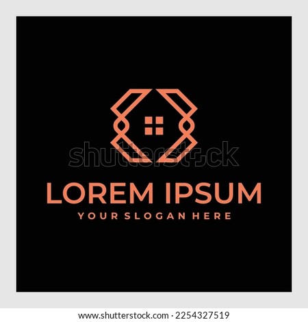 Vector of window icon. Business icon for the company. Logo for Building  Industry . Abstract symbol of window. Vector illustration.