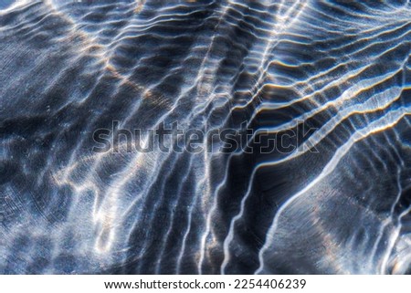Metalic Glossy Water Ripple Background Texture