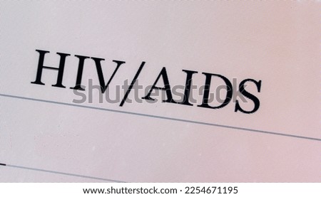 close up photo of HIVAIDS