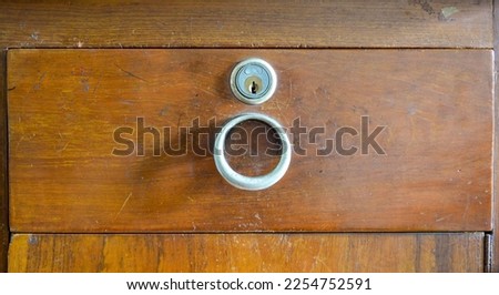 drawer from an old wooden table