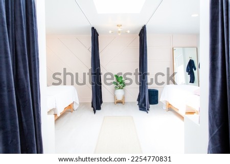 Treatment rooms in a spa Royalty-Free Stock Photo #2254770831