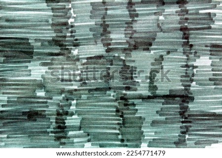 Abstract texture drawn with felt-tip pen frequent strokes. Royalty-Free Stock Photo #2254771479
