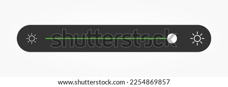 Contrast icon, brightness icon, adjust sign, phone contrast bar on white background for UI UX website mobile app Royalty-Free Stock Photo #2254869857