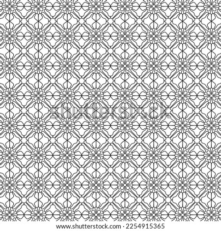 Geometric printable pencil art pattern