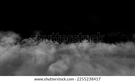 Realistic dry ice smoke clouds fog overlay perfect for compositing into your shots. Simply drop it in and change its blending mode to screen or add. 3d Illustration. Royalty-Free Stock Photo #2255238417
