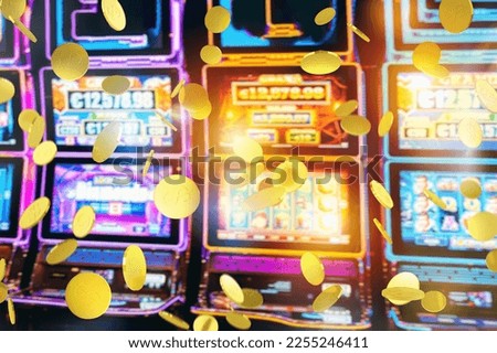 Play casino with money bets and games of chance Royalty-Free Stock Photo #2255246411