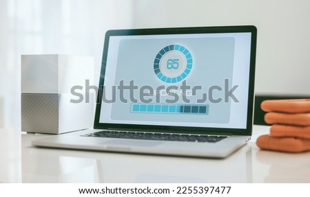 Updating software with new release System engineer updates application Progress improvement concept Royalty-Free Stock Photo #2255397477