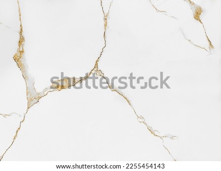 White and gold marble luxury wall texture with shine golden line pattern abstract background design for a cover book or wallpaper and banner website.