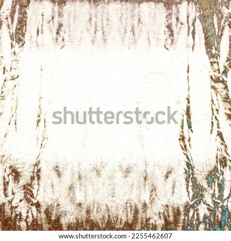 Rustic Background. Rustic frame. White and Gold Pigment. Rust Pigment. Tie Dye Puddle. Rustic Sputter. Contrast corrosion antique. cement texture grunge aged