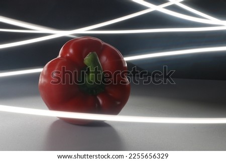 Bell Pepper with light painting