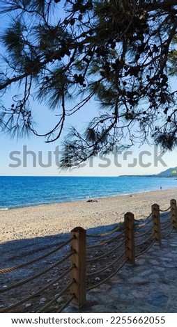photo of a beautiful sea promenade