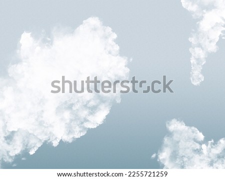 illustration of a blue sky with clouds