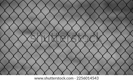 gray background, metal mesh close-up in the photo.