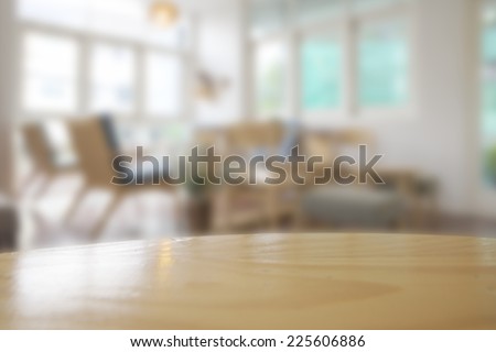 Abstract blurry restaurant