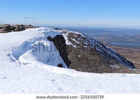 Scotland highlands mountains winter UK