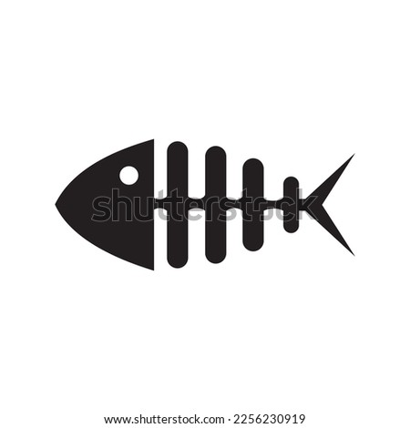 con of fish bone symbol