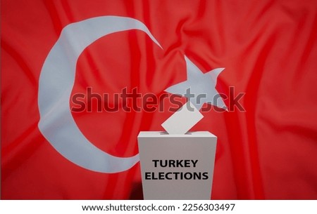 turkey elections, vote, 2023, flag 