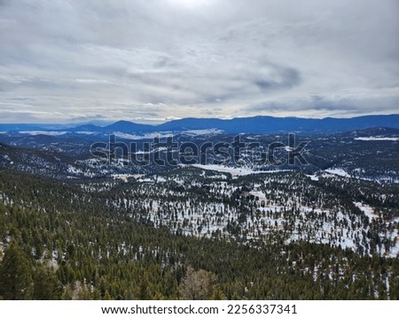 Colorado winter view park pictures