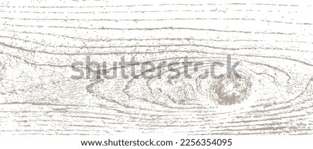 One-color vector background with knotted wood
