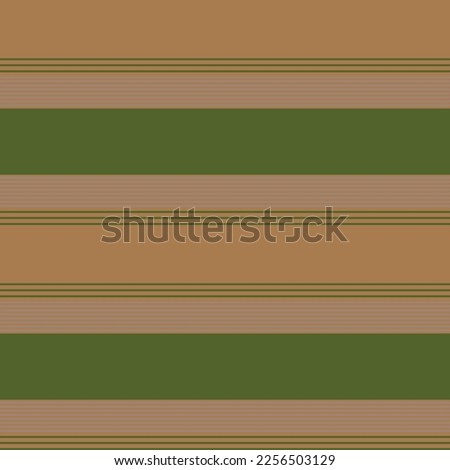  Green Horizontal striped seamless pattern background suitable for fashion textiles, graphics