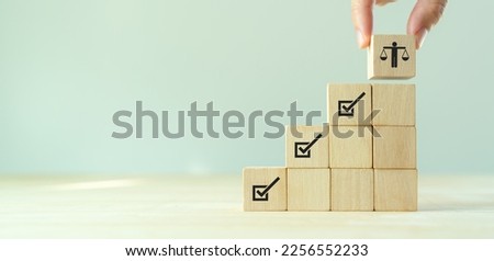 Business ethics and compliance concept. Ethical investment, sustianable development. Business integrity and moral. The effective compliance and ethics culture in workplace. Royalty-Free Stock Photo #2256552233