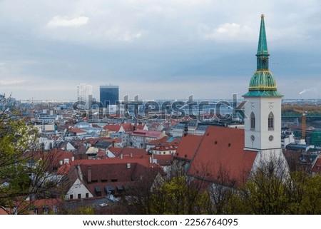 St. Martin Cathedral in center of Bratislava in Slovakia.
