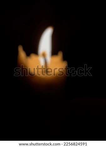 blur aesthetic candle lights fire