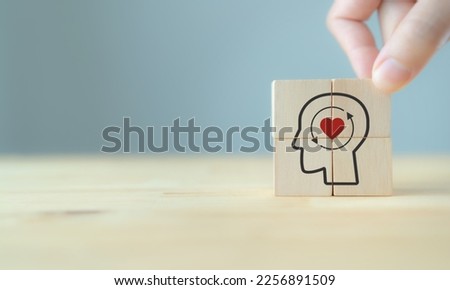 Empathy concept. The power of emotional intelligent, soft skill development. Empathy in the workplace, good leaders and managers to help company persevere through challenging time, favorable situation Royalty-Free Stock Photo #2256891509
