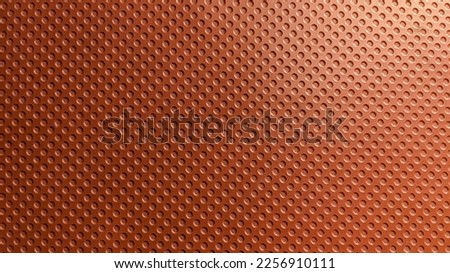 Orange dots nylon fabric pattern texture background