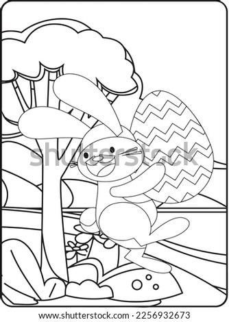 Cute Easter Coloring Pages for Kids