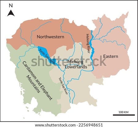 MAP-OF-MEKONG-RIVER Stock Vector Images - Avopix.com