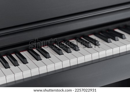 keyboard fragment piano for playing music                             