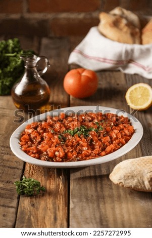 traditional breakfast tomato dish galayet bandora