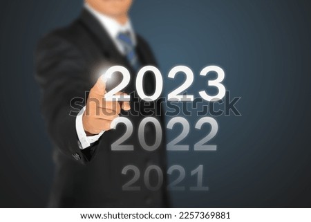 business man signing year 2023